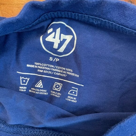 2018 Lollapalooza Chicago Indian Head Blue Concert T Shirt - Picture 4 of 6